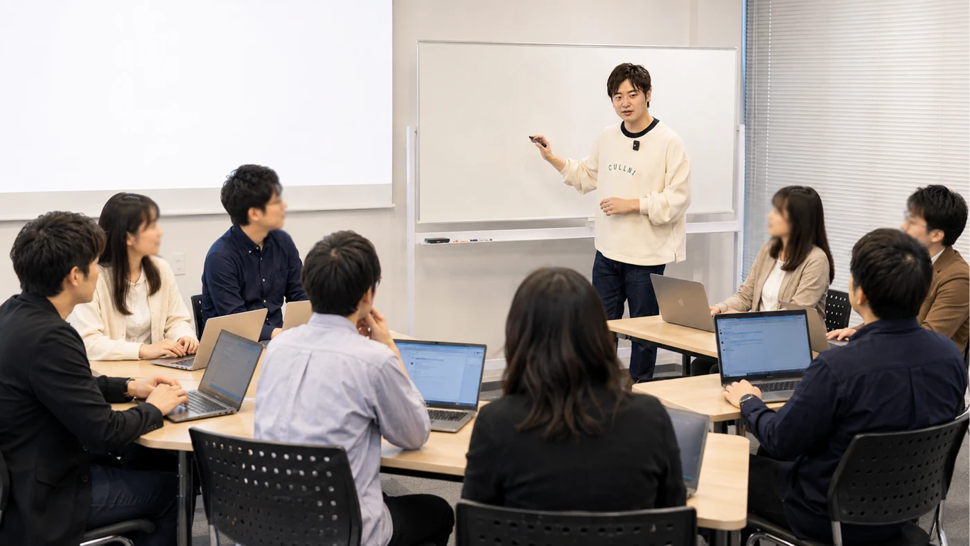 スクールでの講義の様子